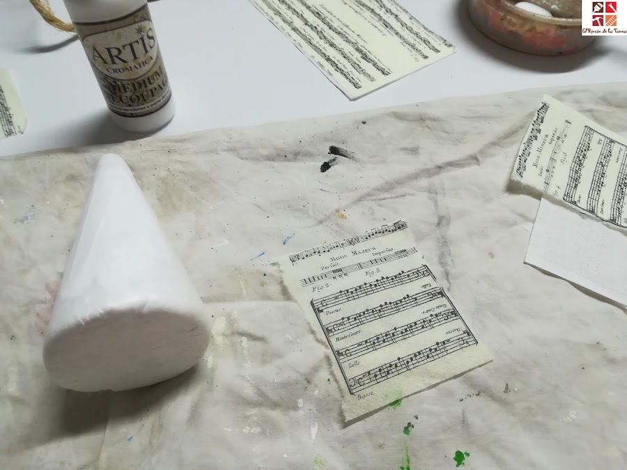 manualidad navideña con niños