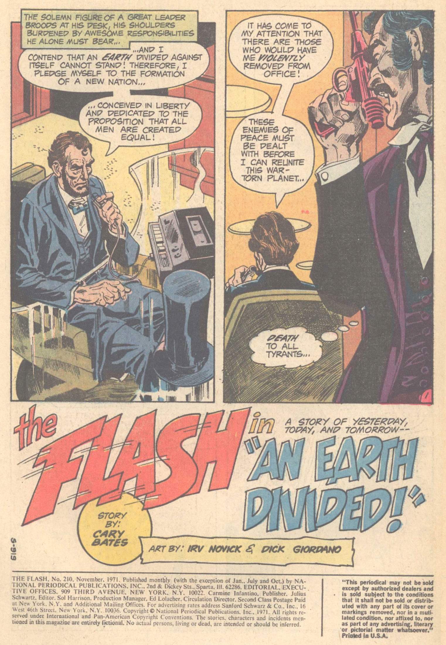 Read online The Flash (1959) comic -  Issue #210 - 3