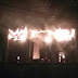 तिरपाल के गोदाम में लगी आग, एक घंटे में आग पर पाया काबू