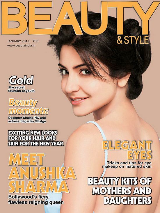 Anushka Sharma Beauty & Style Magazine