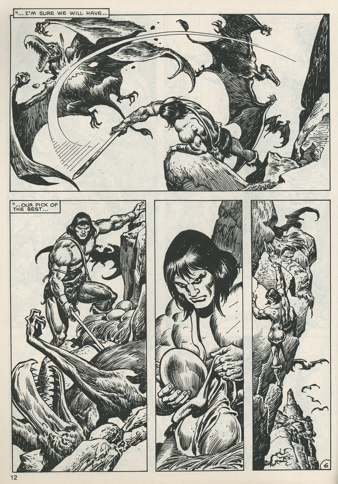 Read online The Savage Sword Of Conan comic -  Issue #113 - 12
