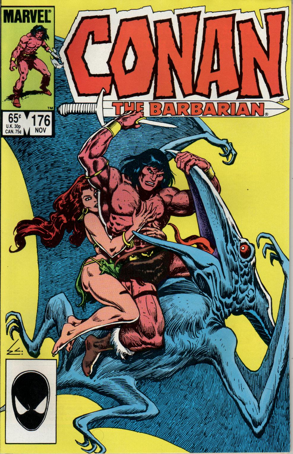 Read online Conan the Barbarian (1970) comic -  Issue #176 - 1