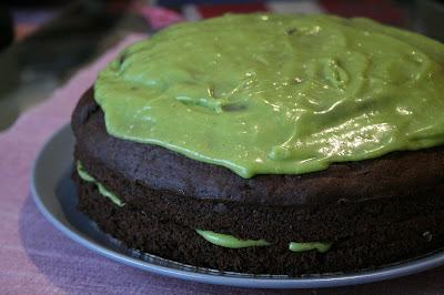 Yes, this really is a vegan chocolate cake made with avocado