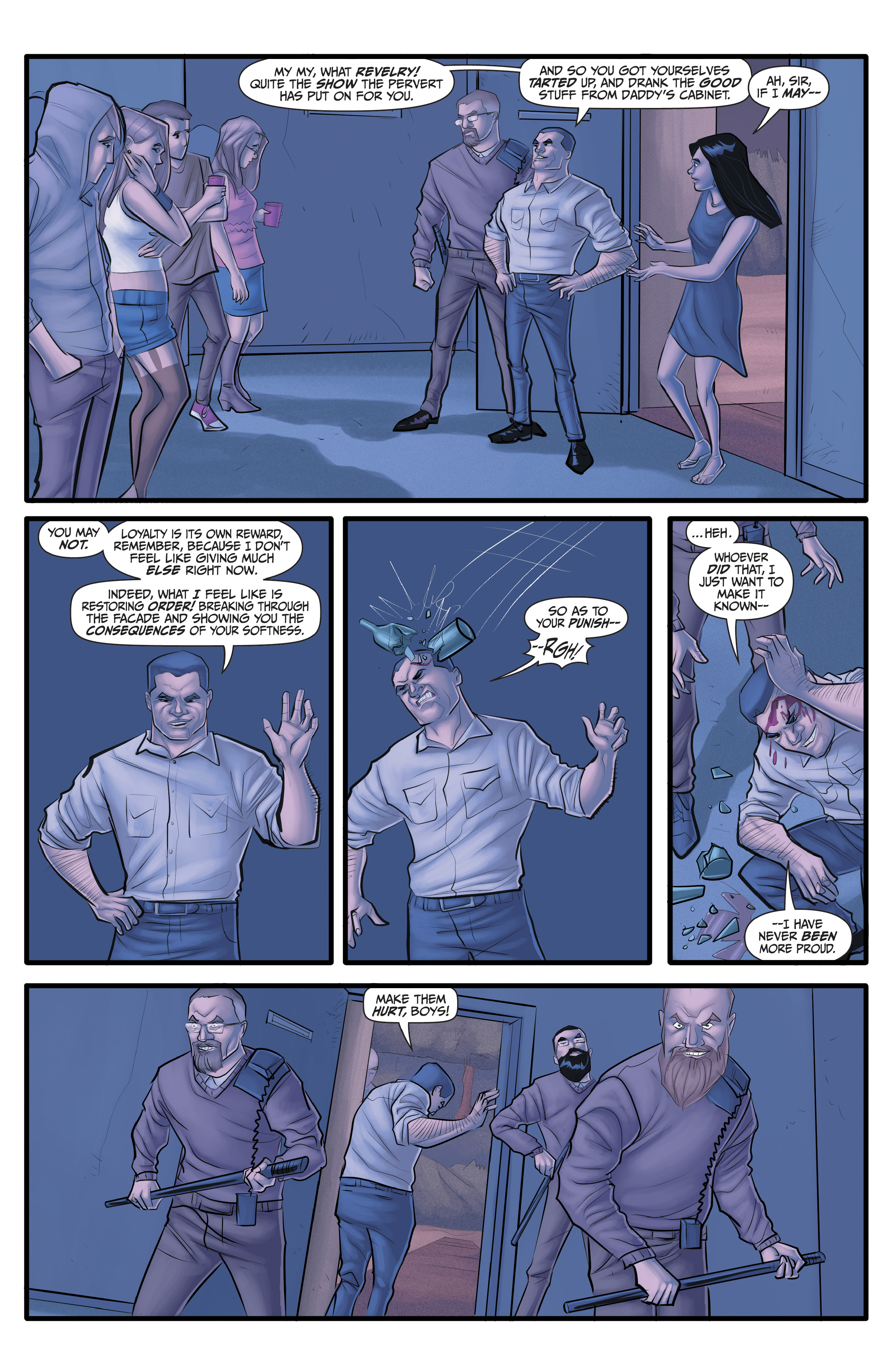 Read online Morning Glories comic -  Issue #47 - 21
