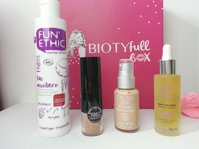 contenu biotyfull box septembre 2015