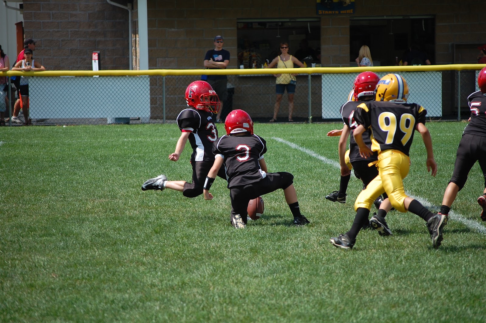 Penfield Youth Football & Cheer 2012 ster Scrimmage Black B (set 2)
