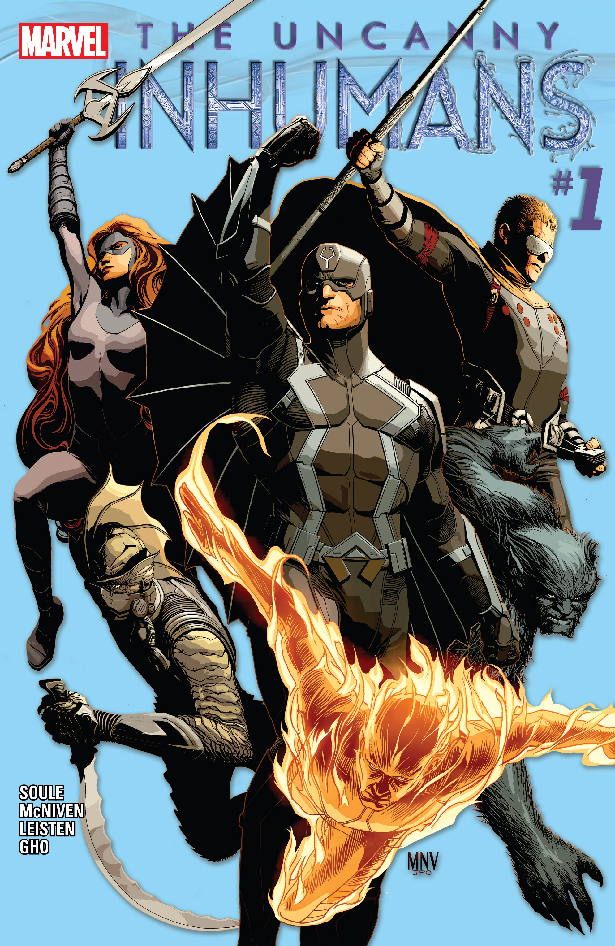 Read online The Uncanny Inhumans comic -  Issue #1 - 1