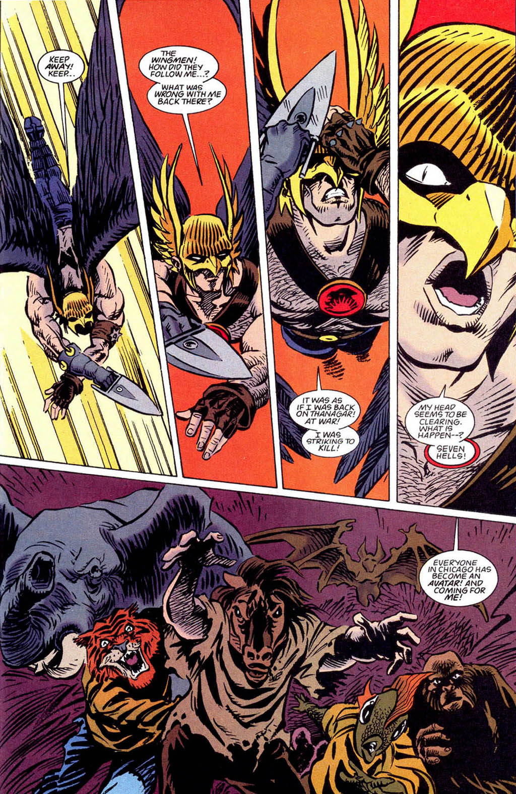 Hawkman (1993) Issue #26 #29 - English 14