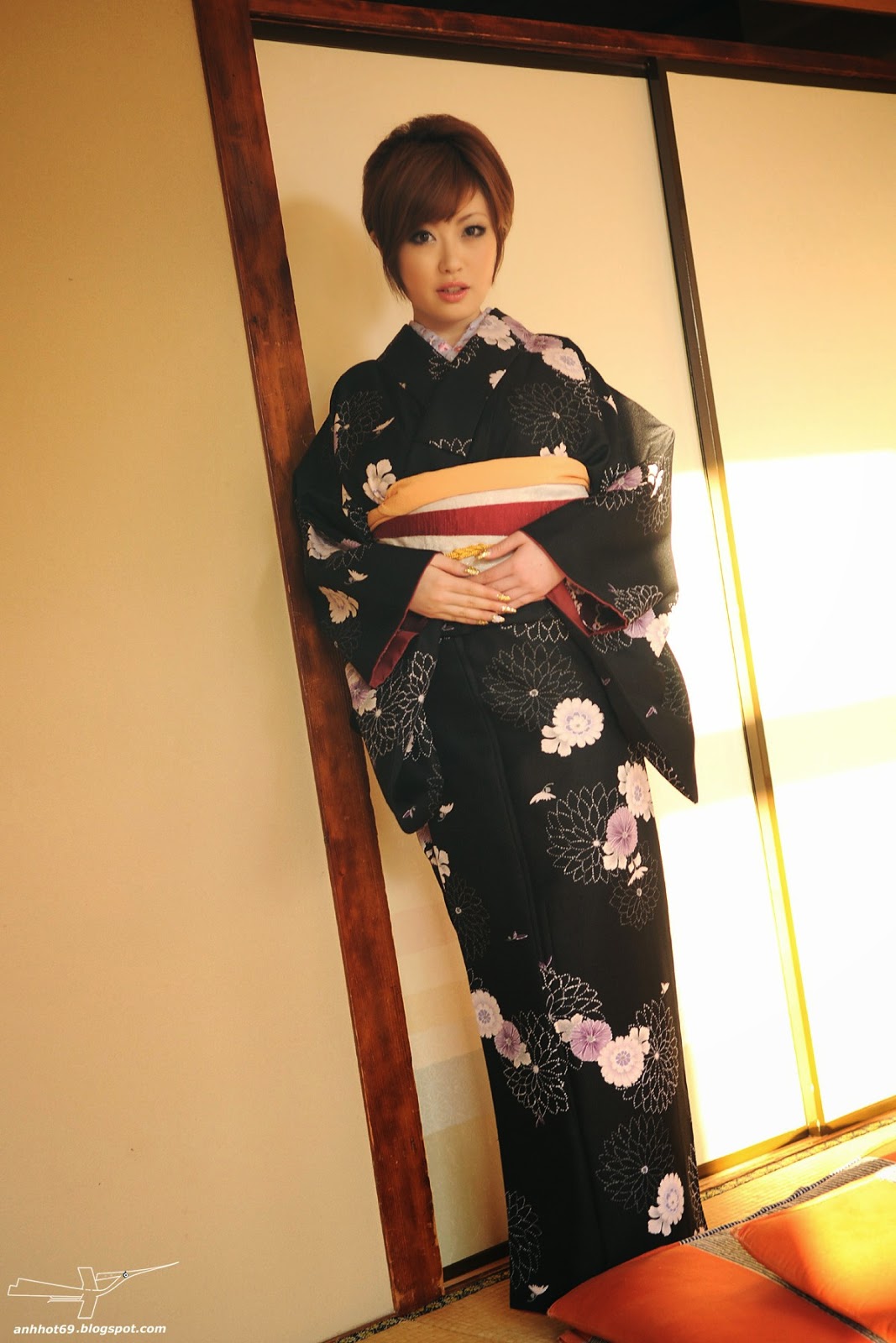 Rio Hamasaki Vận Kimono Khoe Siêu Bưởi Blog ảnh đẹp