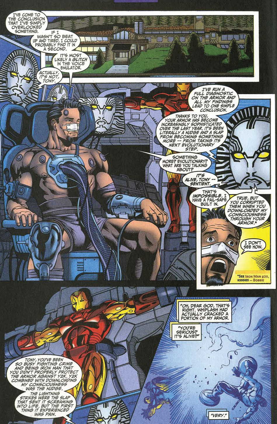 Read online Iron Man (1998) comic -  Issue #27 - 31