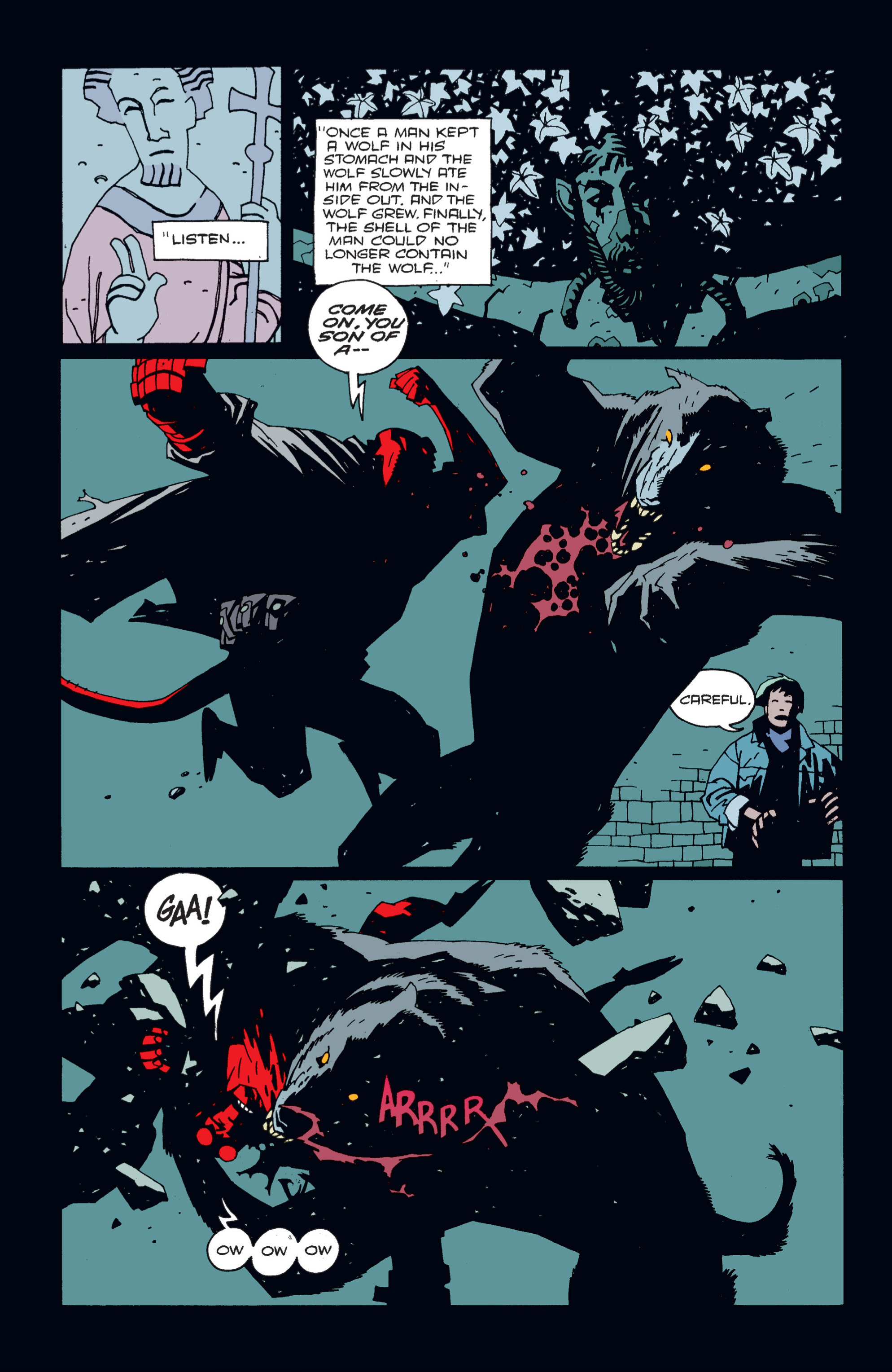 Read online Hellboy comic -  Issue #3 - 113