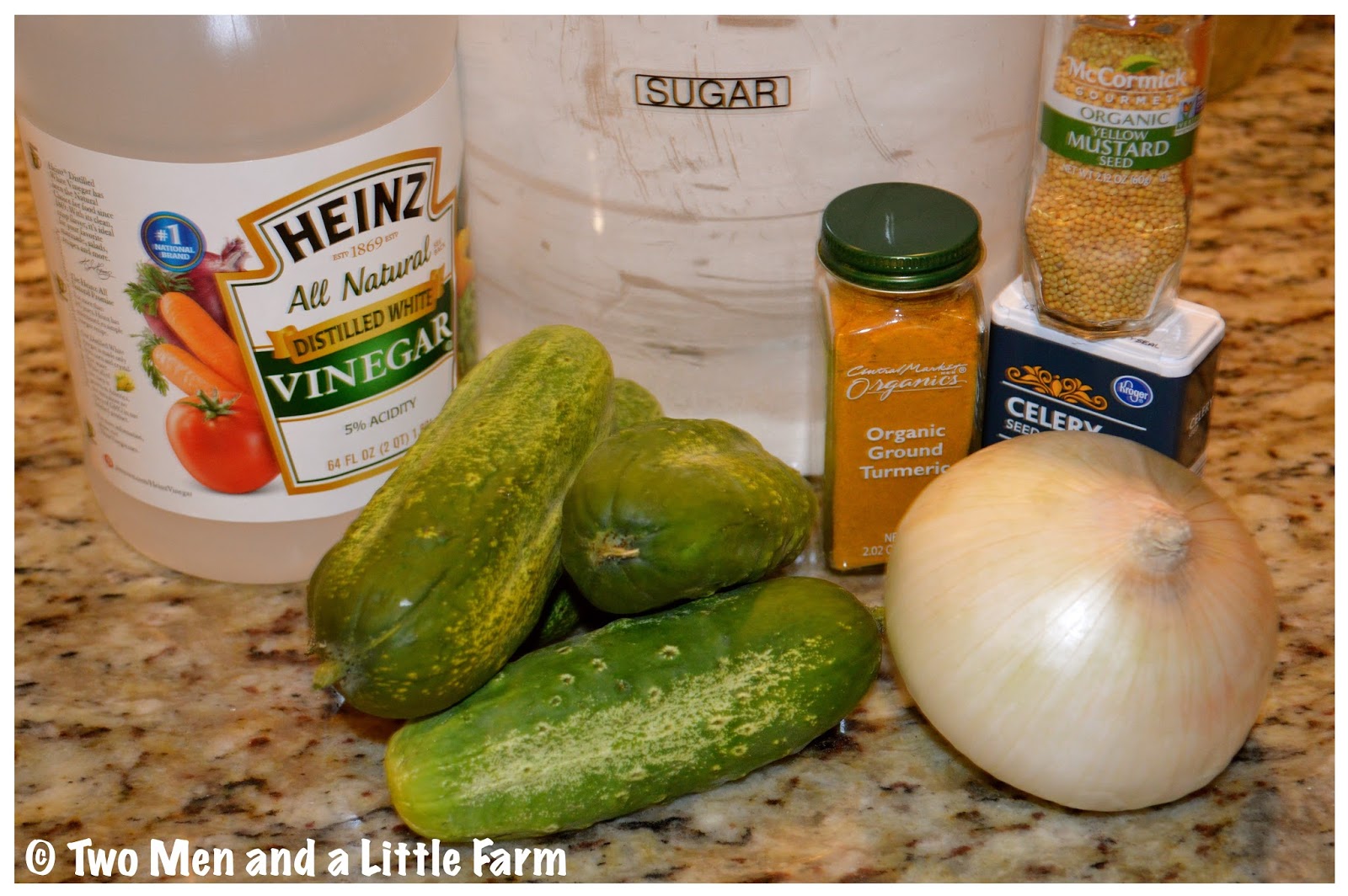 Two Men and a Little Farm MICROWAVE BREAD AND BUTTER PICKLES