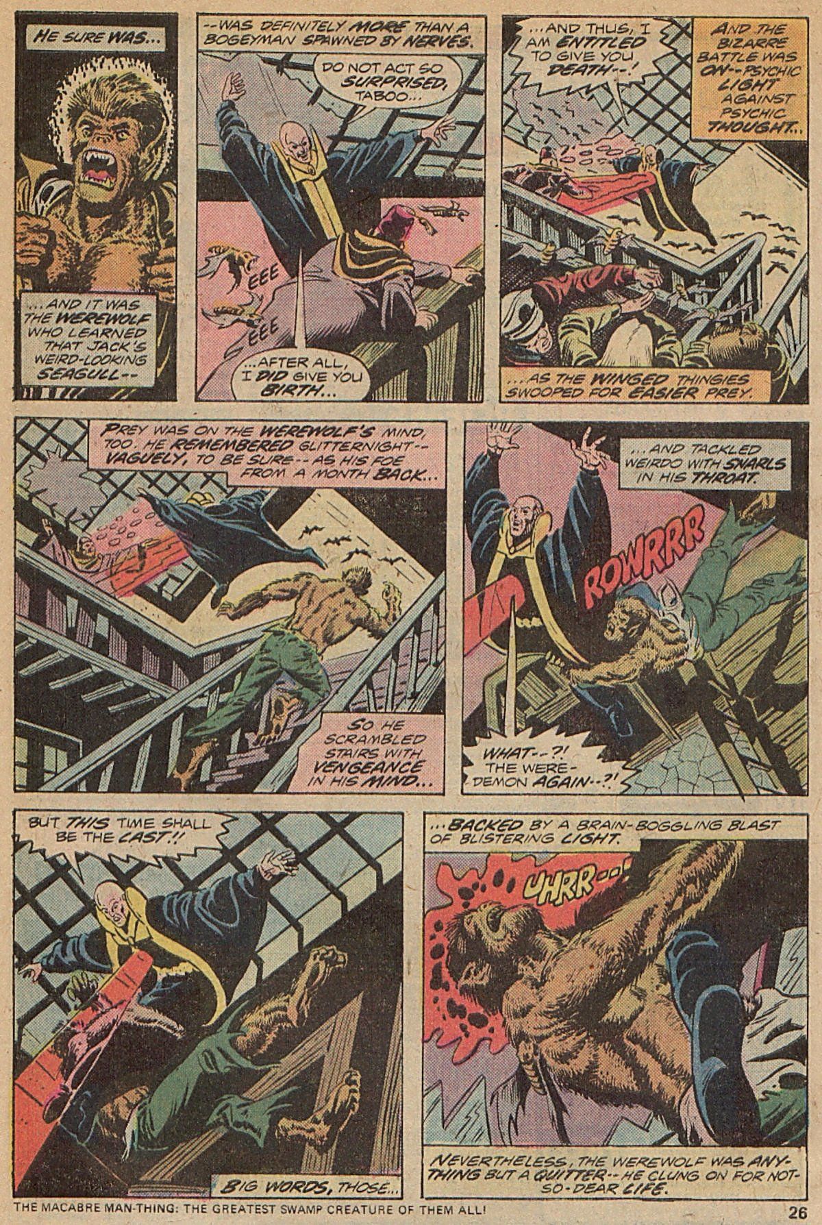 Read online Werewolf by Night (1972) comic -  Issue #28 - 18