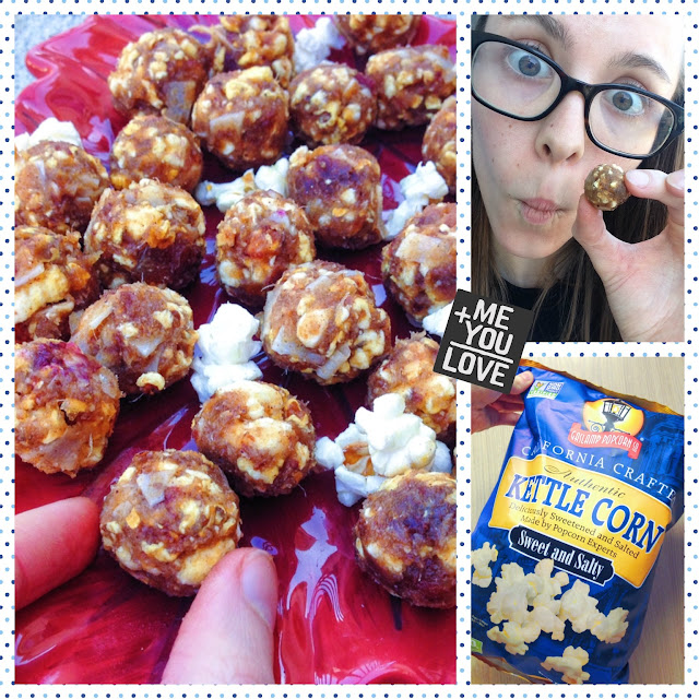 Chewy Pumpkin Popcorn Balls (Gluten Free, Vegan) + GIVEAWAY