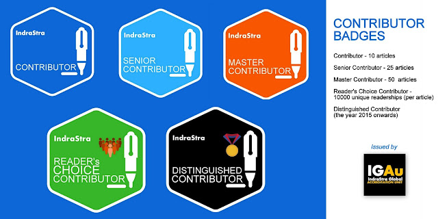 Contributor Badges | IndraStra Global Accreditation Unit (IGAu) - Open Badges