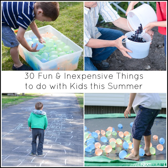 Fun & inexpensive things to do with the kids this summer from And Next Comes L