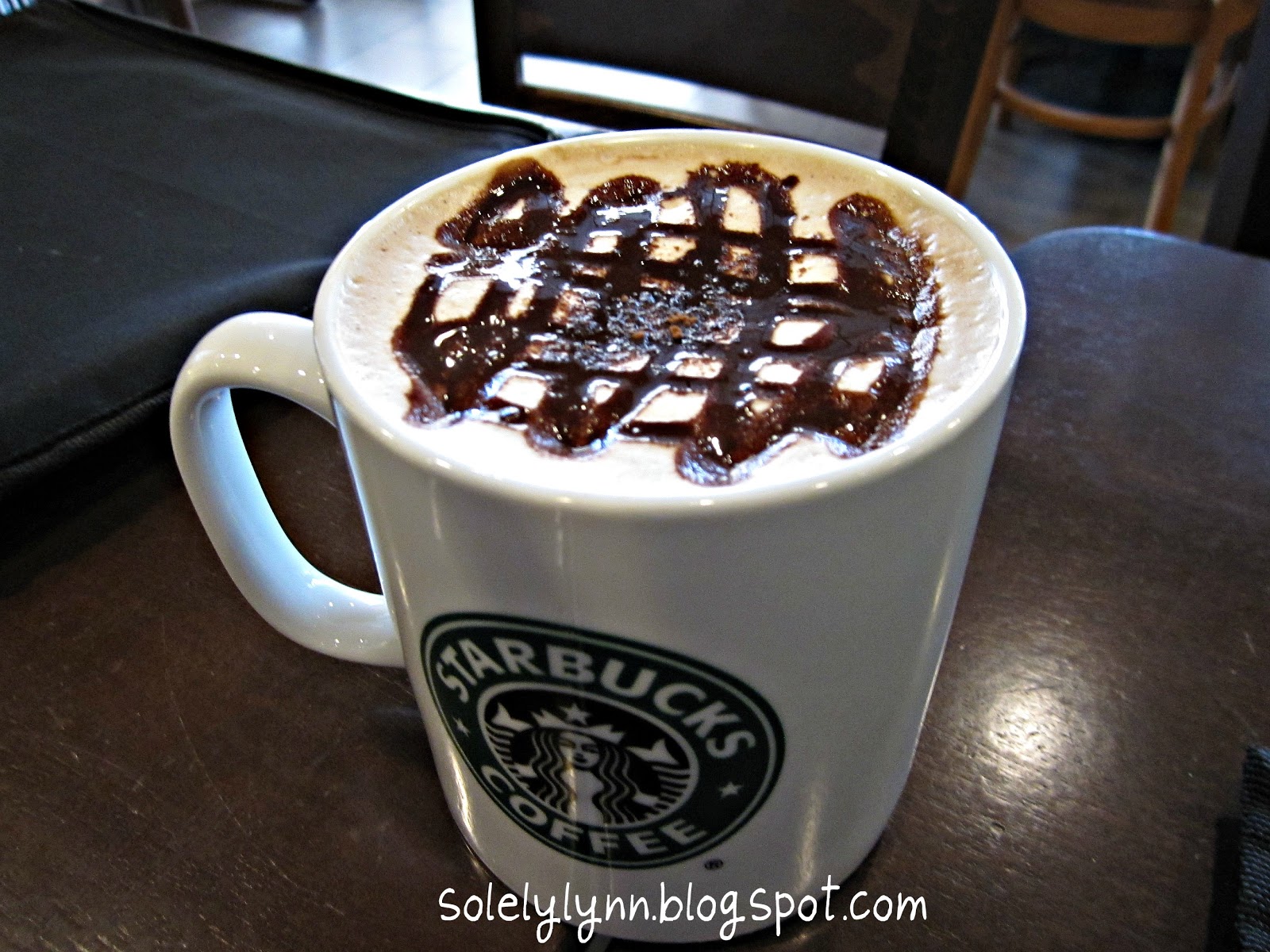 One day at a time Cocoa Cappucino Starbucks