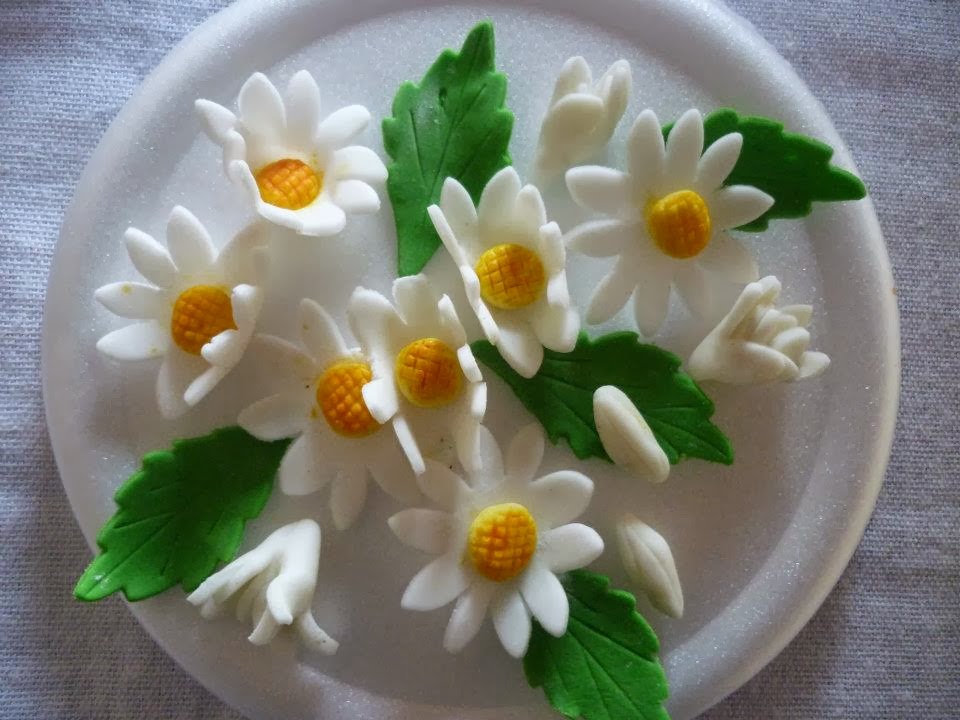 ARTE COR E SABOR (5) FLORES DE PASTA AMERICANA