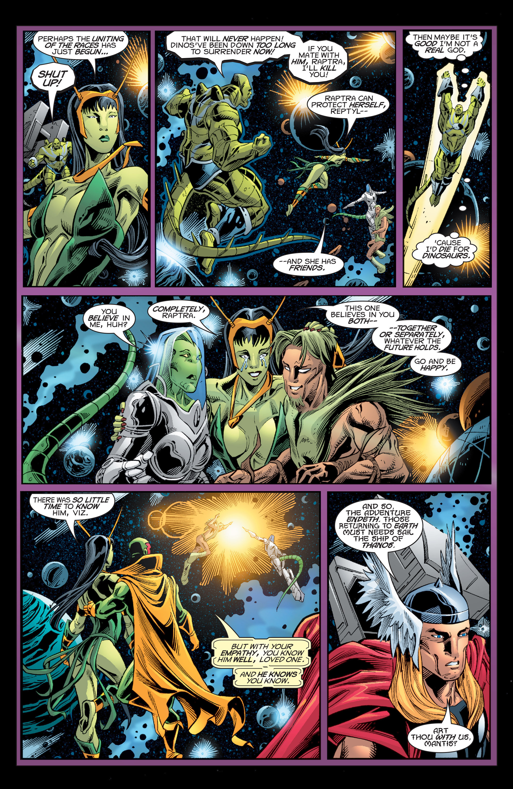 Read online Avengers: Celestial Quest comic -  Issue #8 - 36