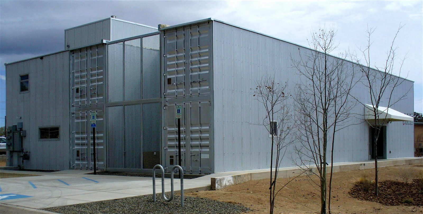 Alt. Build Blog: The Finished Shipping Container Building