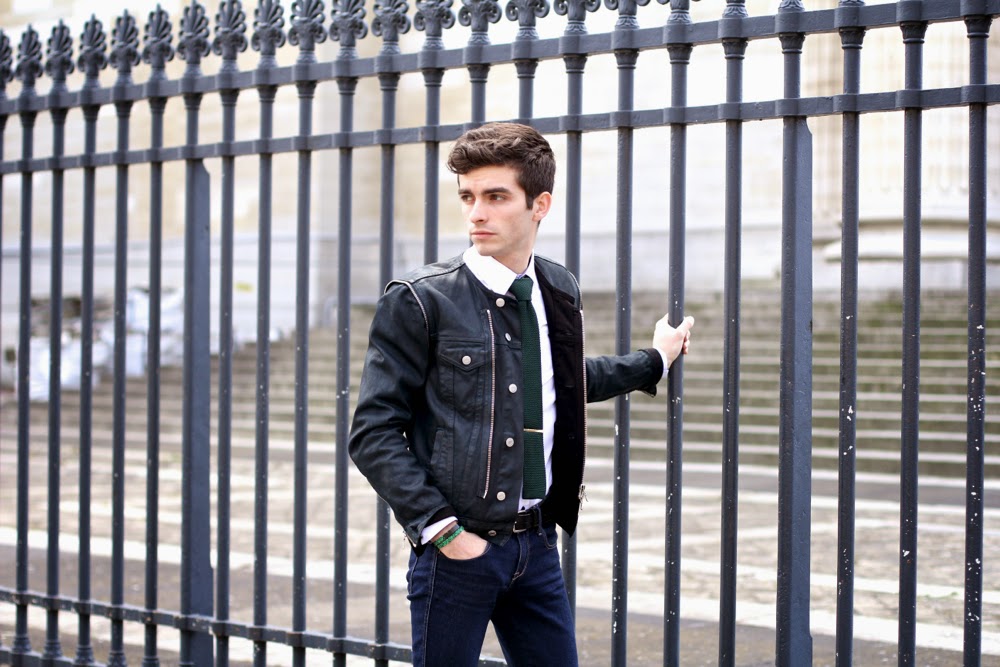 BLOG-MODE-HOMME-PREPPY-STYLE_Dries-Van-Noten_Jeans-slim_Boots-Weston-Cravate-tricot-vert_Paris-Ursul-mensfashion-dandy BLOG-MODE-HOMME-PREPPY-STYLE_Dries-Van-Noten_Jeans-slim_Boots-Weston-Cravate-tricot-vert_Paris-Ursul-mensfashion-dandy