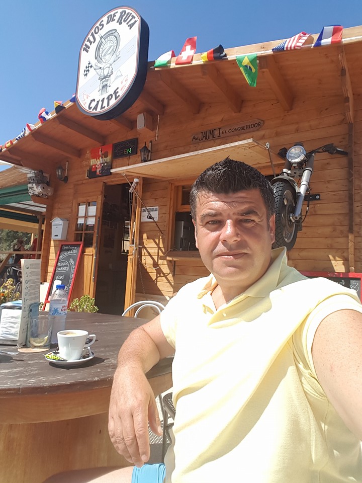 The Shed Man Craig outside shed