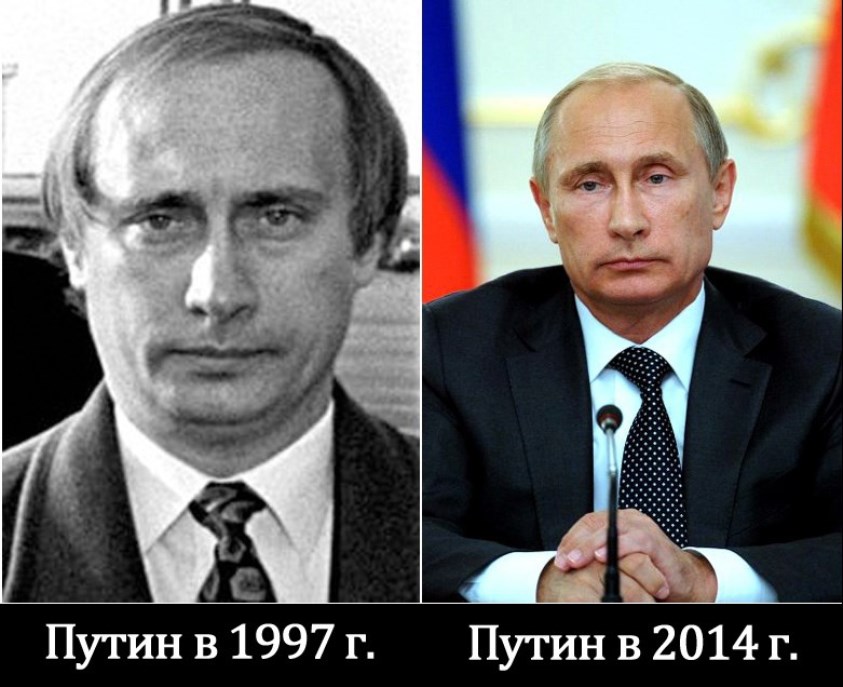 Сколько путиных в россии. Путин в разные годы. Путин 1997 год. Путин мертв двойники. Владимир Путин в разные годы.