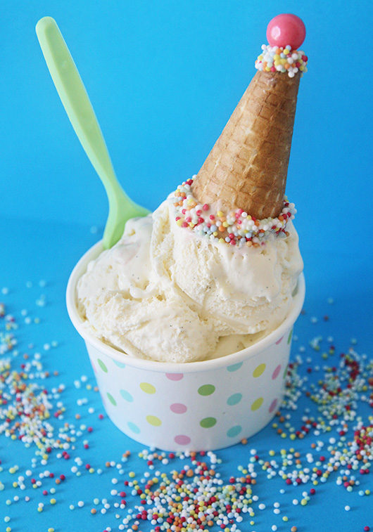 Party Hat Ice Cream Topper | Paper & Party Love