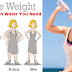 How Much Water You Need To Drink In Order To Lose Weight!