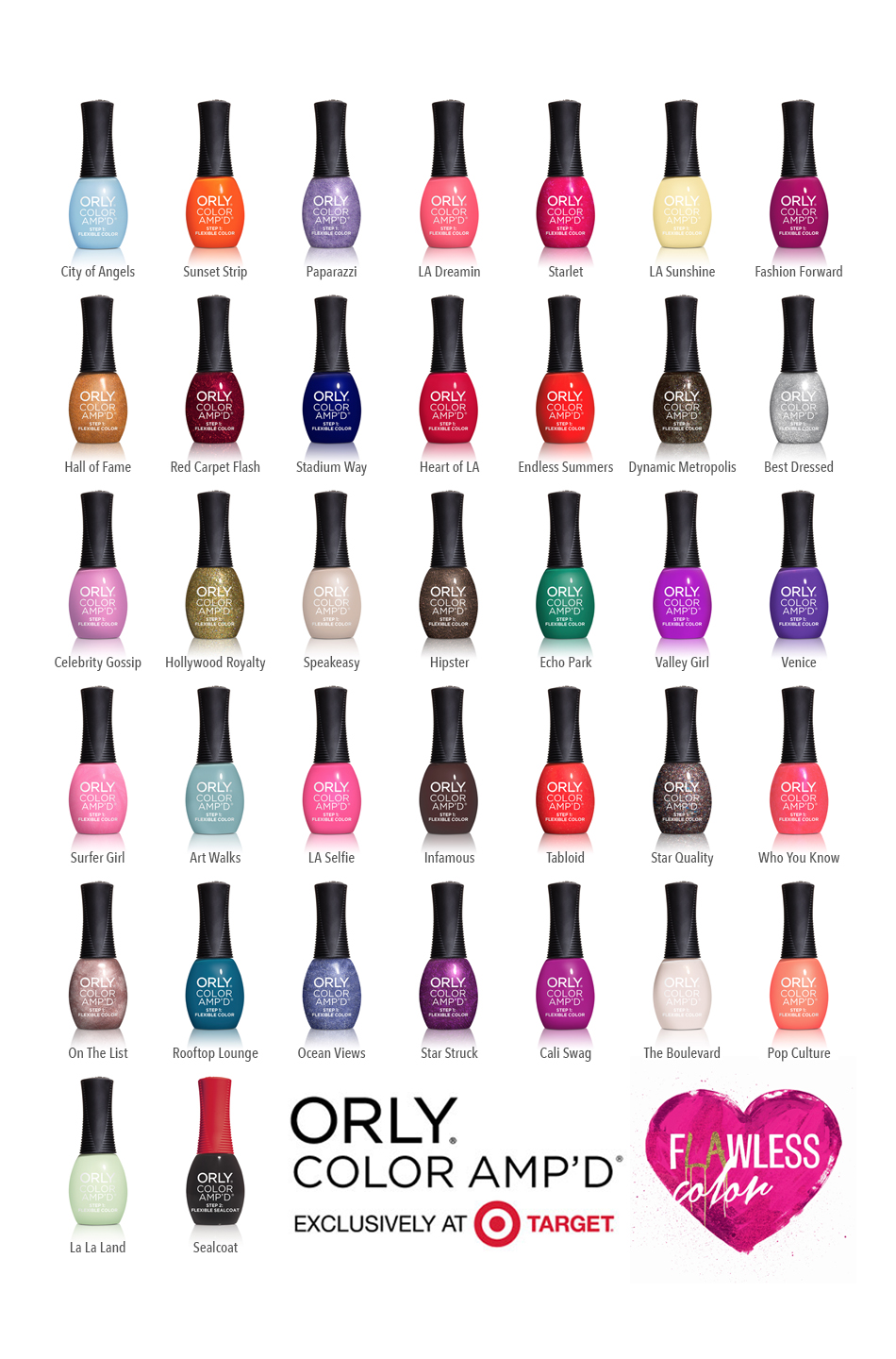 Orly Color AMP'D at Target (Press Release)