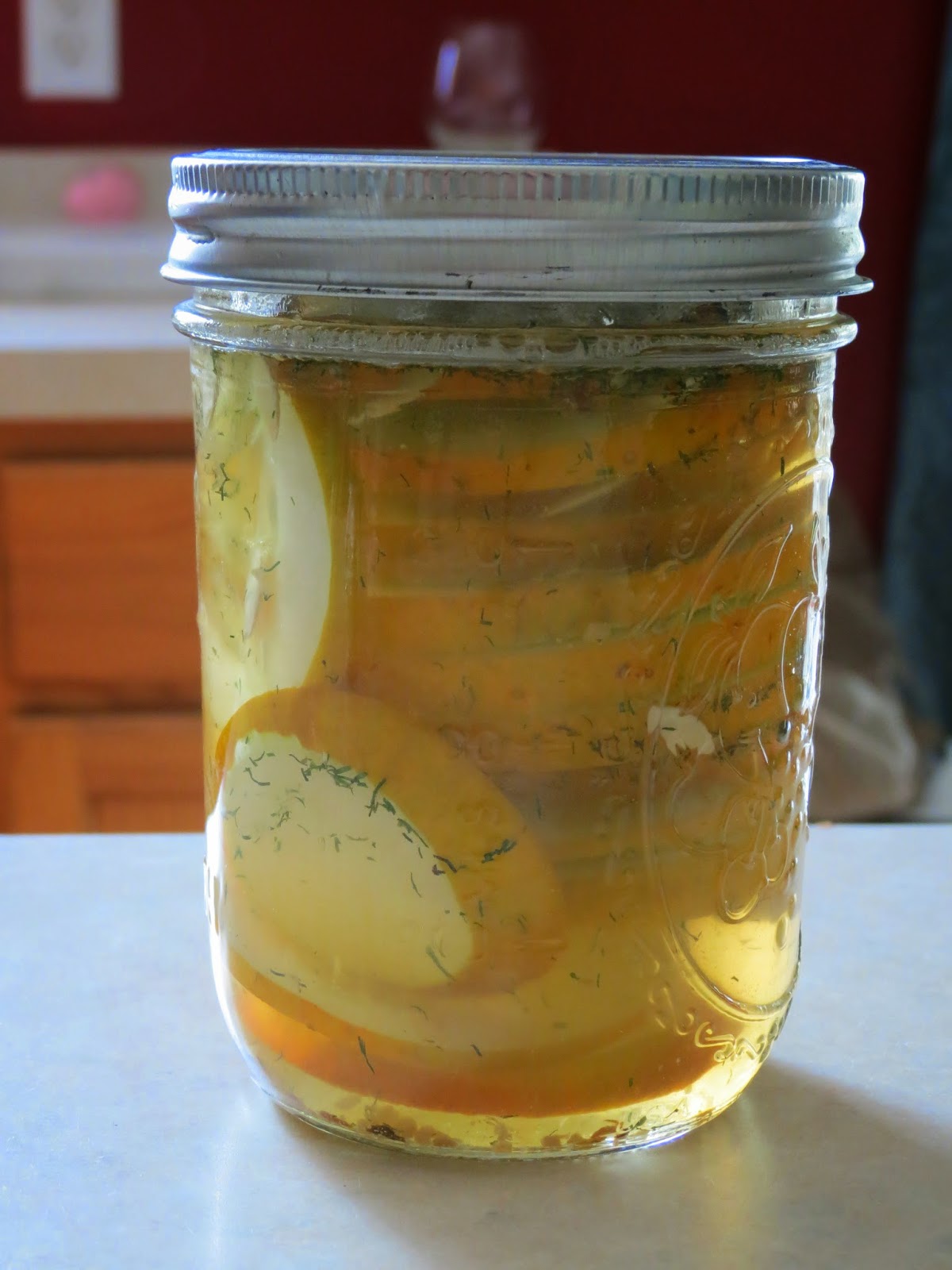 Of Course I Can: Pickled Lemon Cucumber Slices