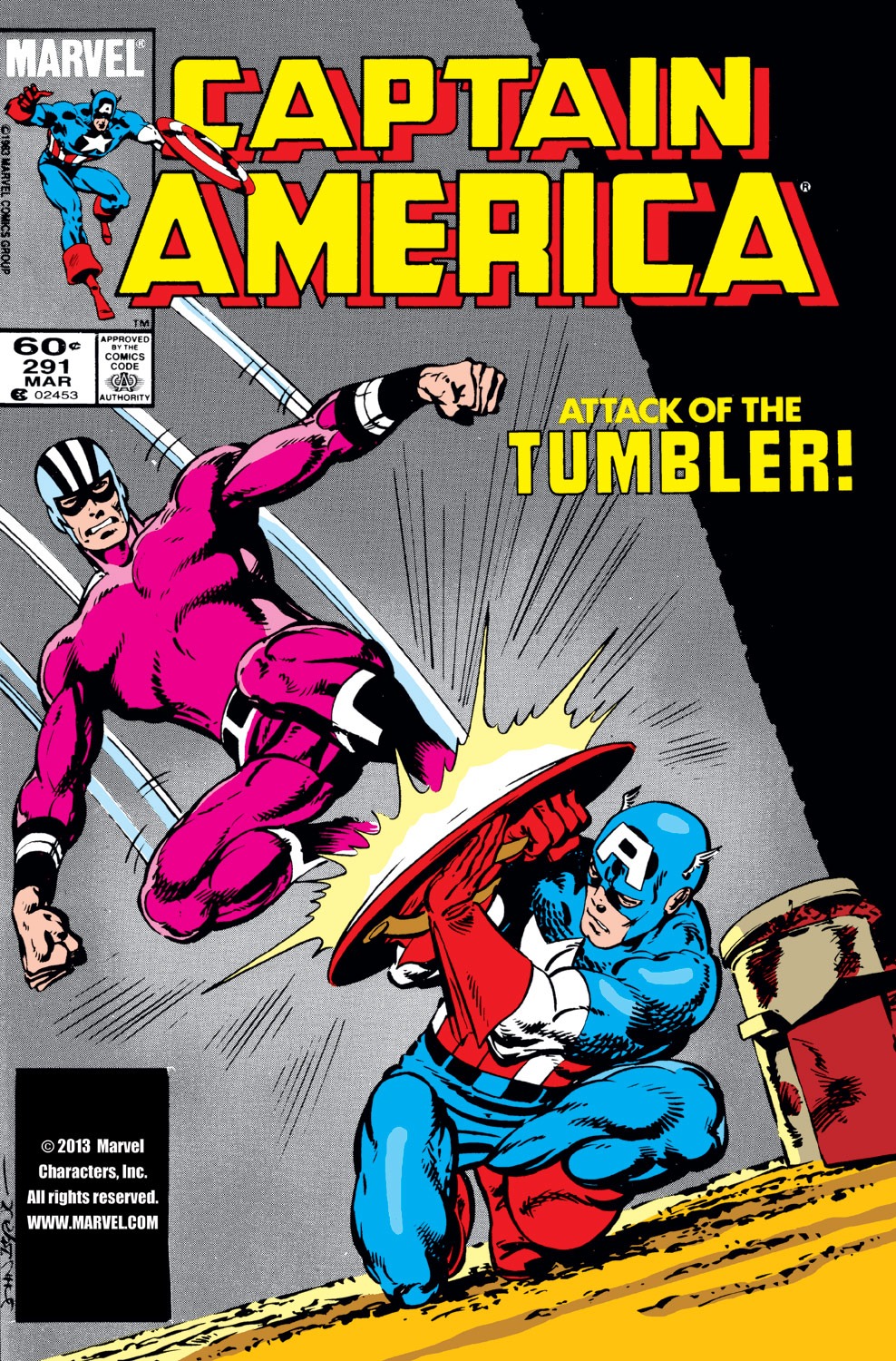 Read online Captain America (1968) comic - Issue #291 - 1