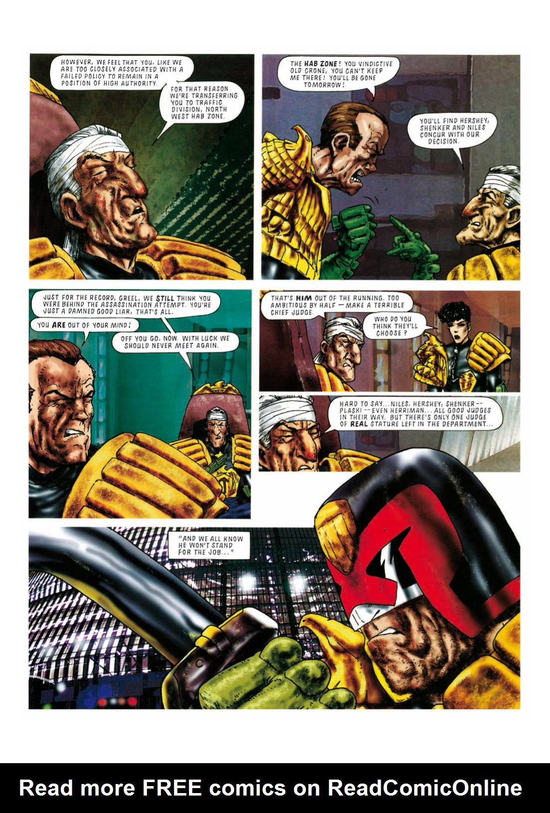 Read online Judge Dredd: The Complete Case Files comic -  Issue # TPB 21 - 297
