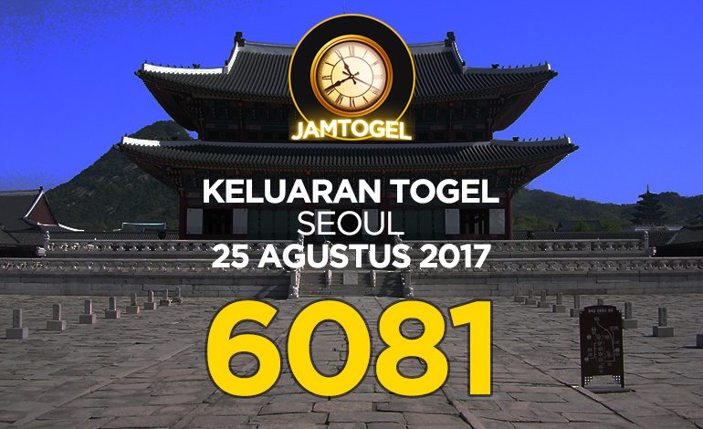 Keluaran Togel Seoul Jumat 25 Agustus 2017
