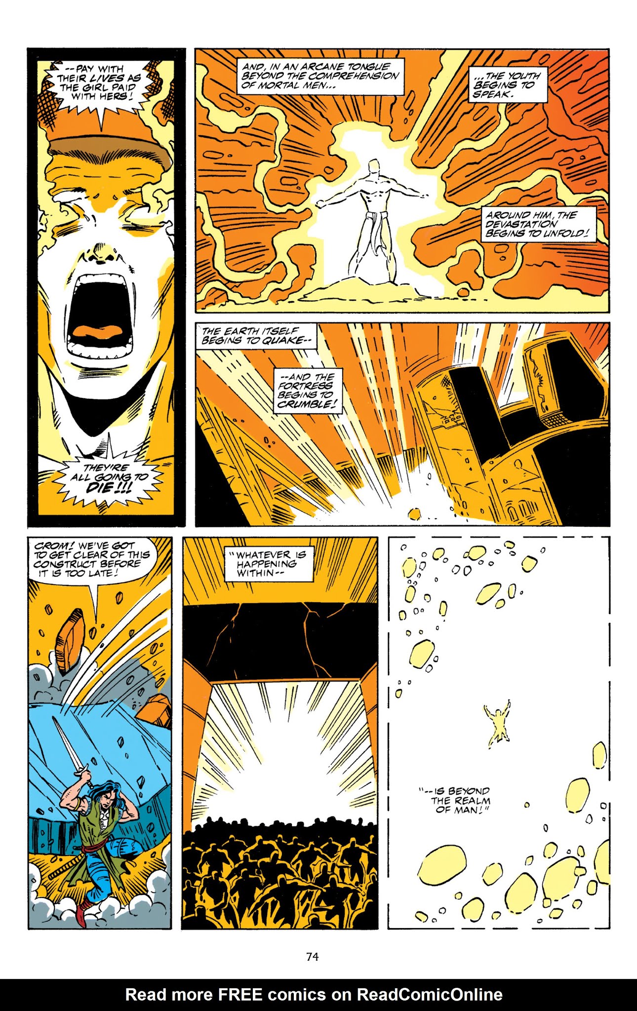 Read online The Chronicles of Conan comic -  Issue # TPB 30 (Part 1) - 76