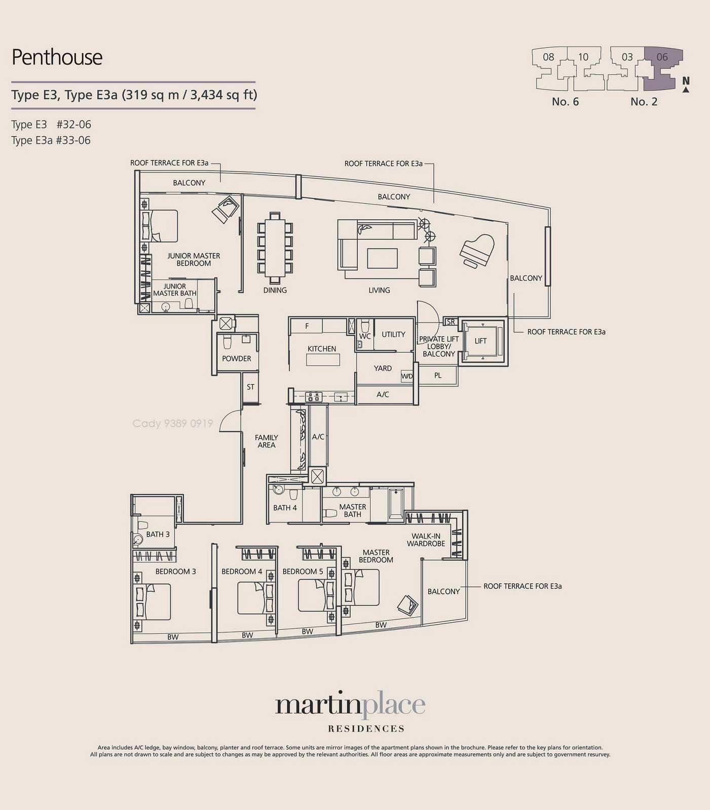 Martin Place Residences Floor Plan