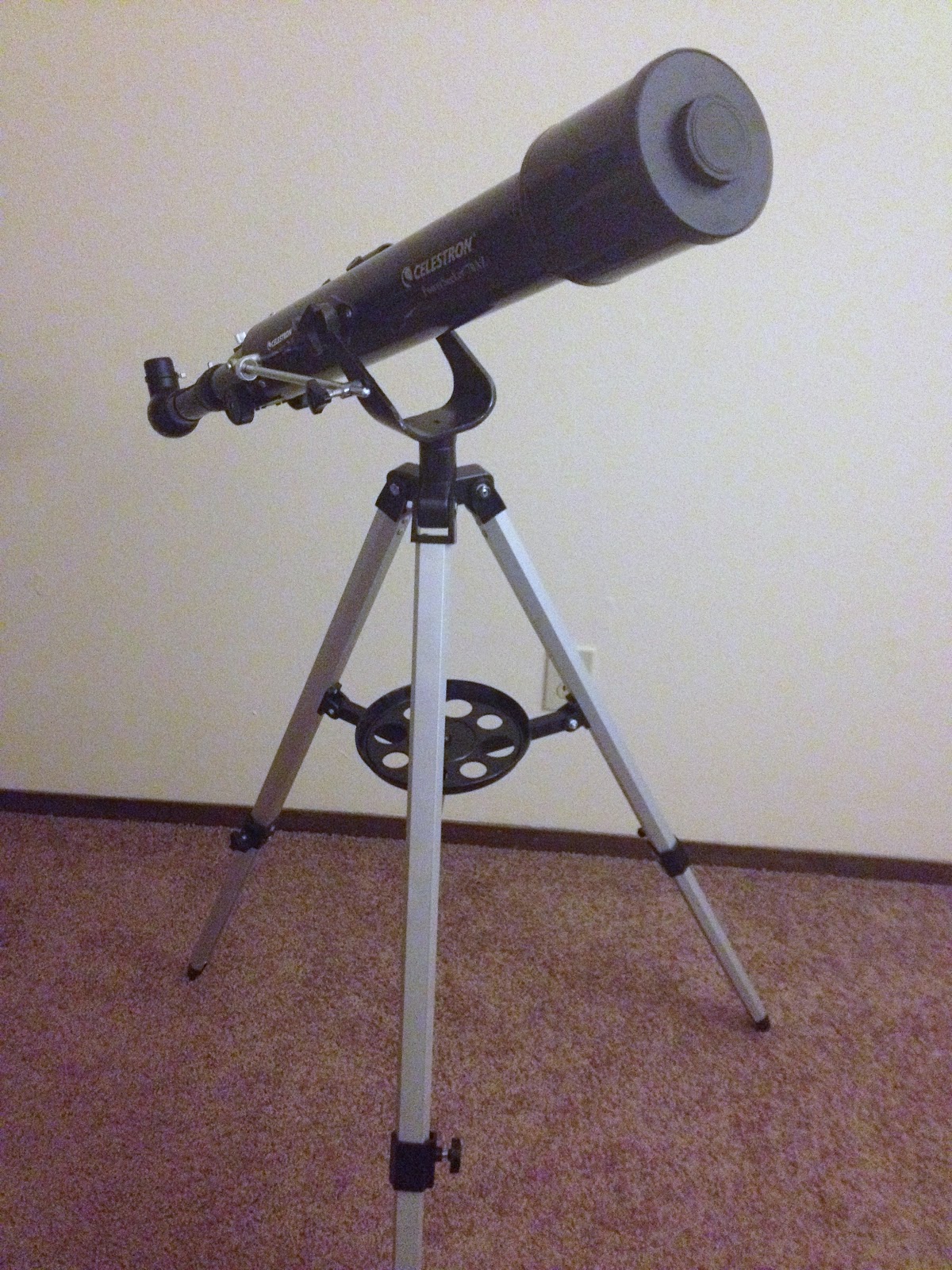 Telescope Skywatch: Celestron PowerSeeker AZ70 Review