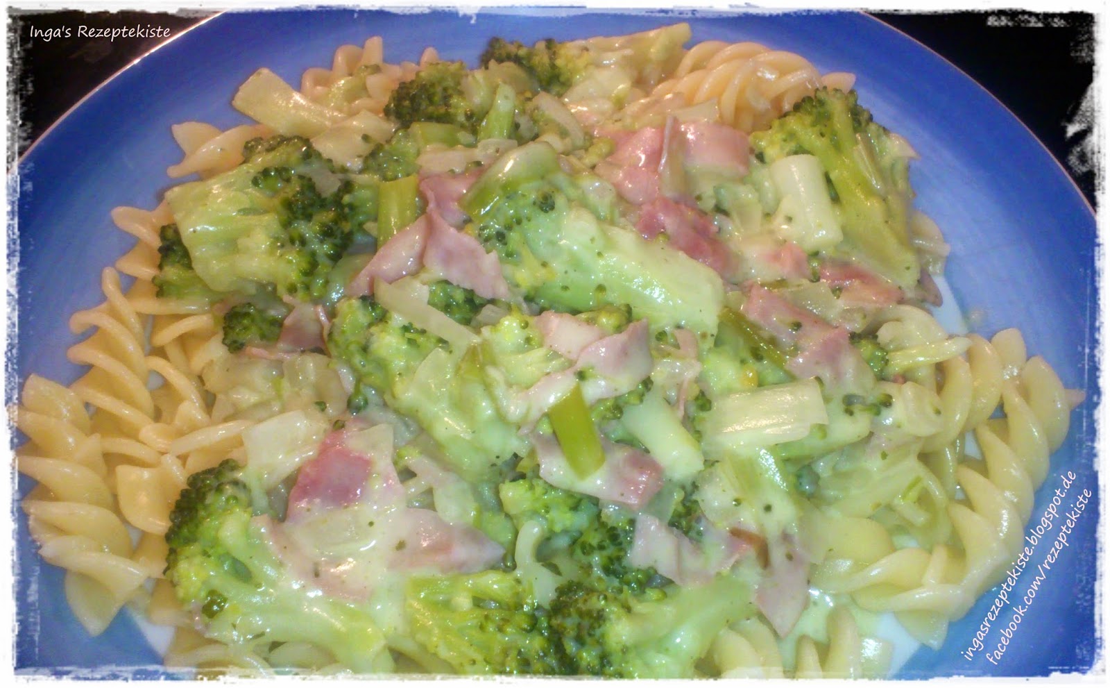 Broccoli-Schinken-Nudeln