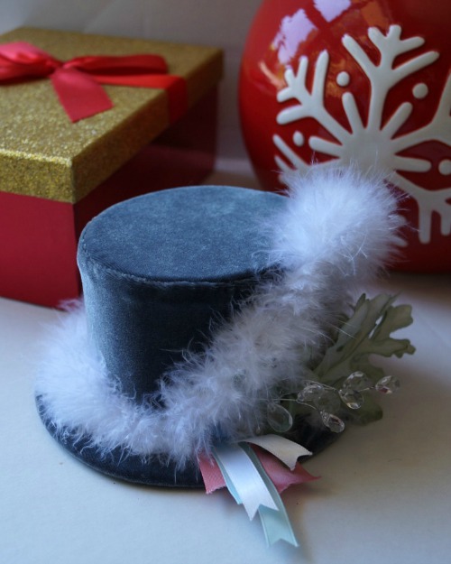 www.etsy.com/au/listing/257564462/winter-themed-miniature-top-hat-in-grey