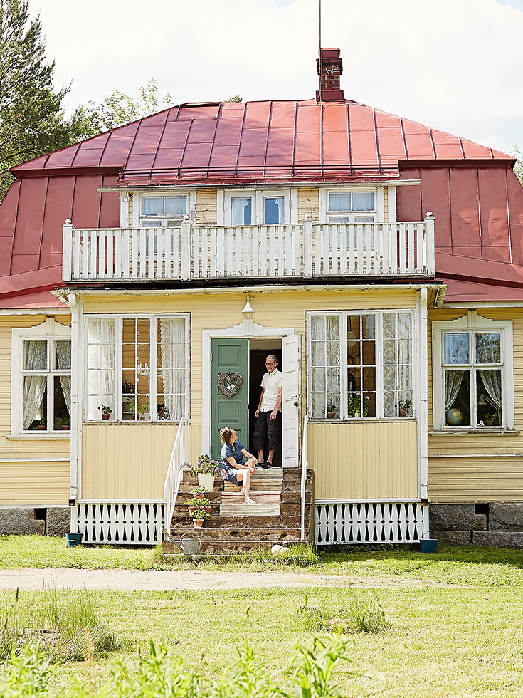 House in Finland full of vintage charm by Krista Keltanen Photography