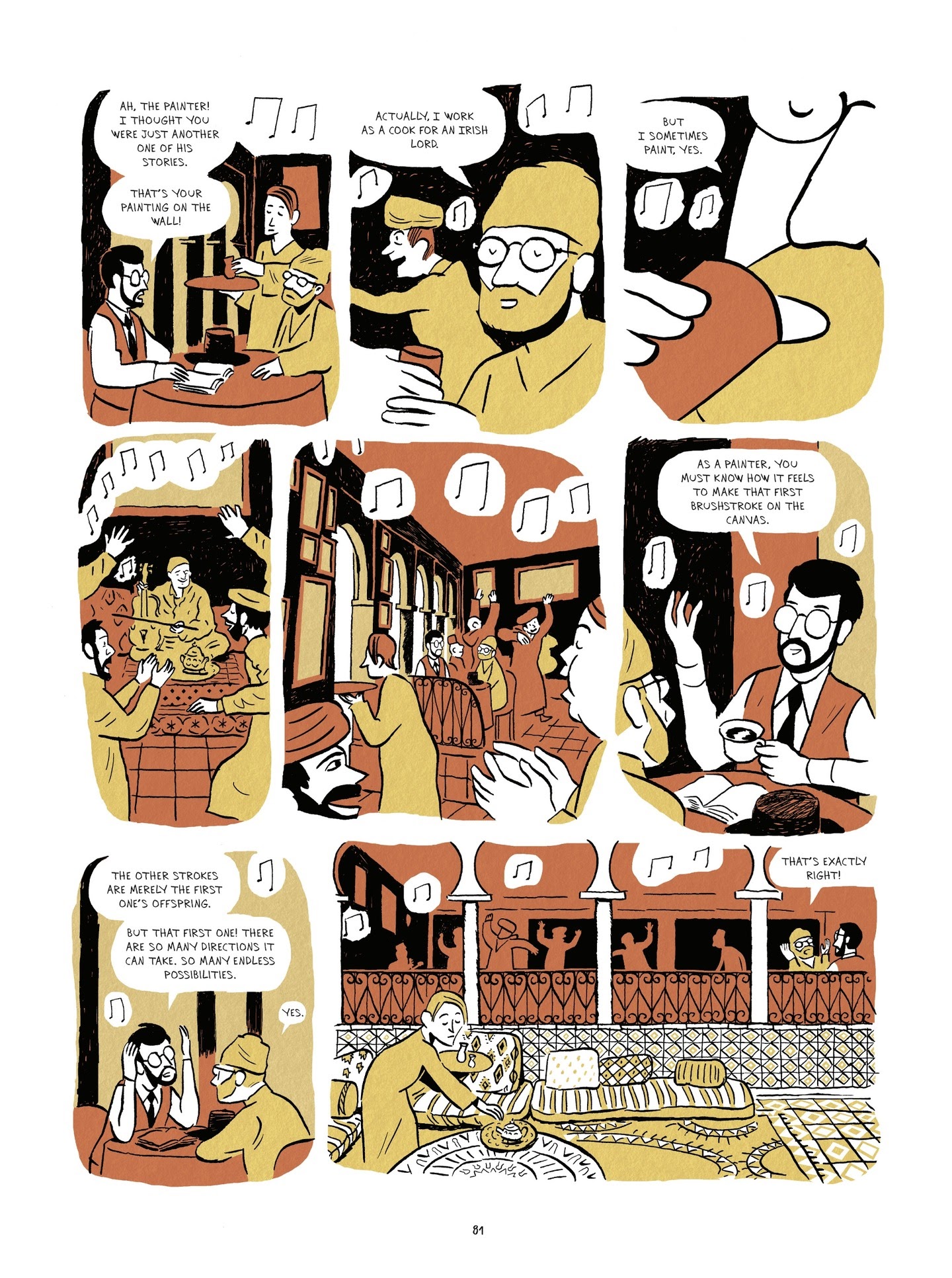 Read online Tangier in the Rain comic -  Issue # TPB - 80