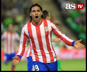 Falcao no compite con Messi y Cristiano Ronaldo