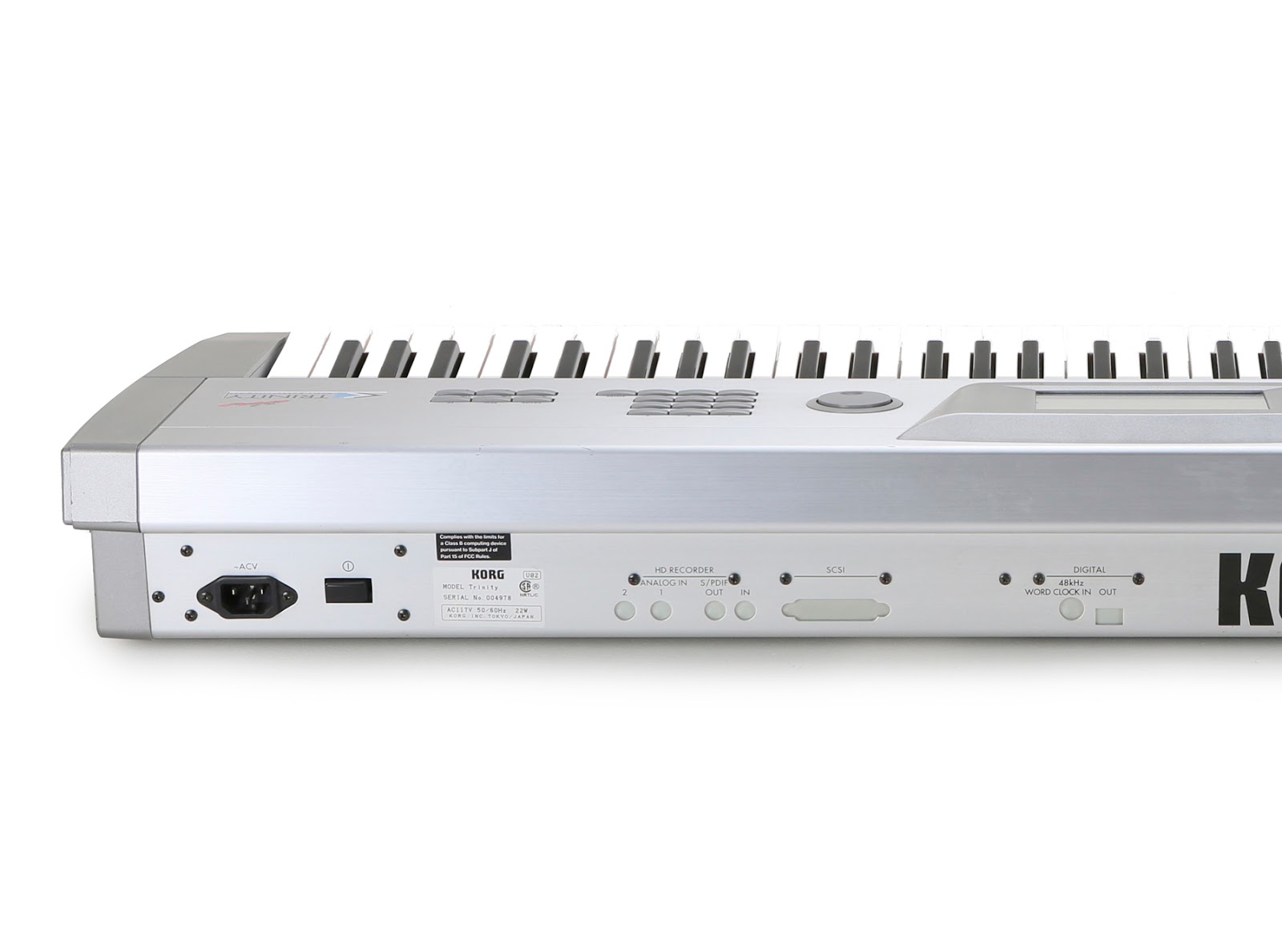 MATRIXSYNTHB Trinity Plus 61 Note Keyboard Workstation SN 004978