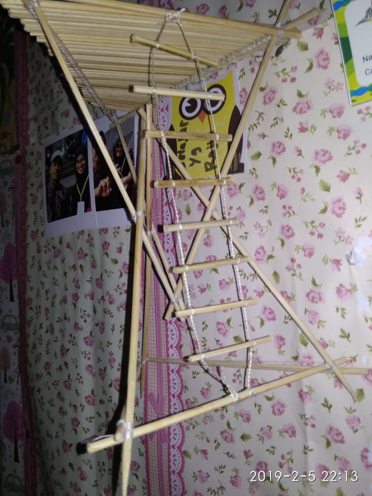 Cara Membuat Miniatur Menara Pandang Kaki Tiga