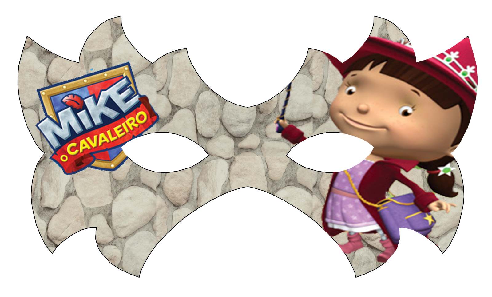 Mike Knight Free Printable Masks and Helmet. Oh My Fiesta! in english