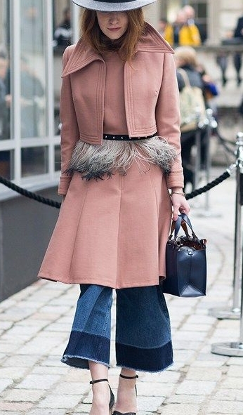 Street chic - Moda de rua casacos, agasalhos,  poncho