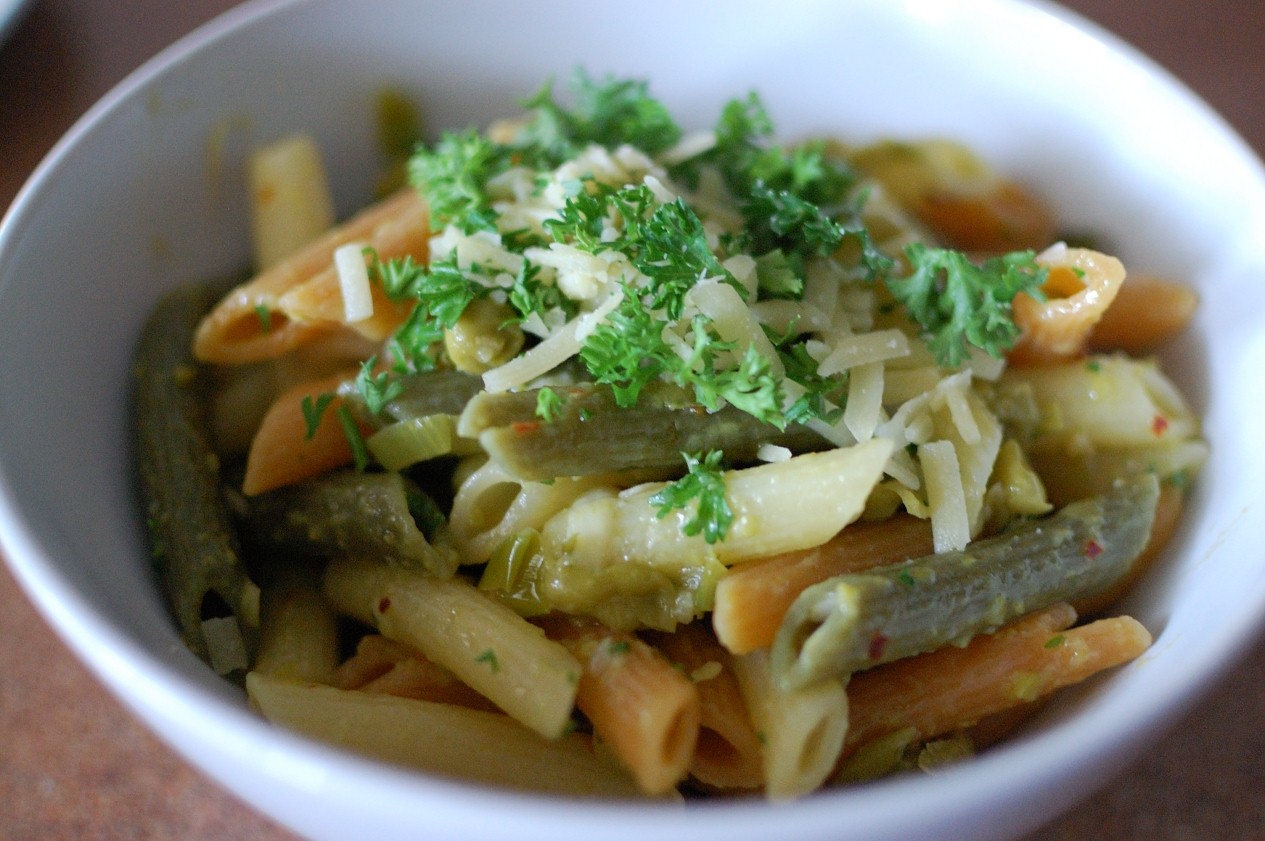 The Martin Cooking Parsley Parmesan Lemon Pasta