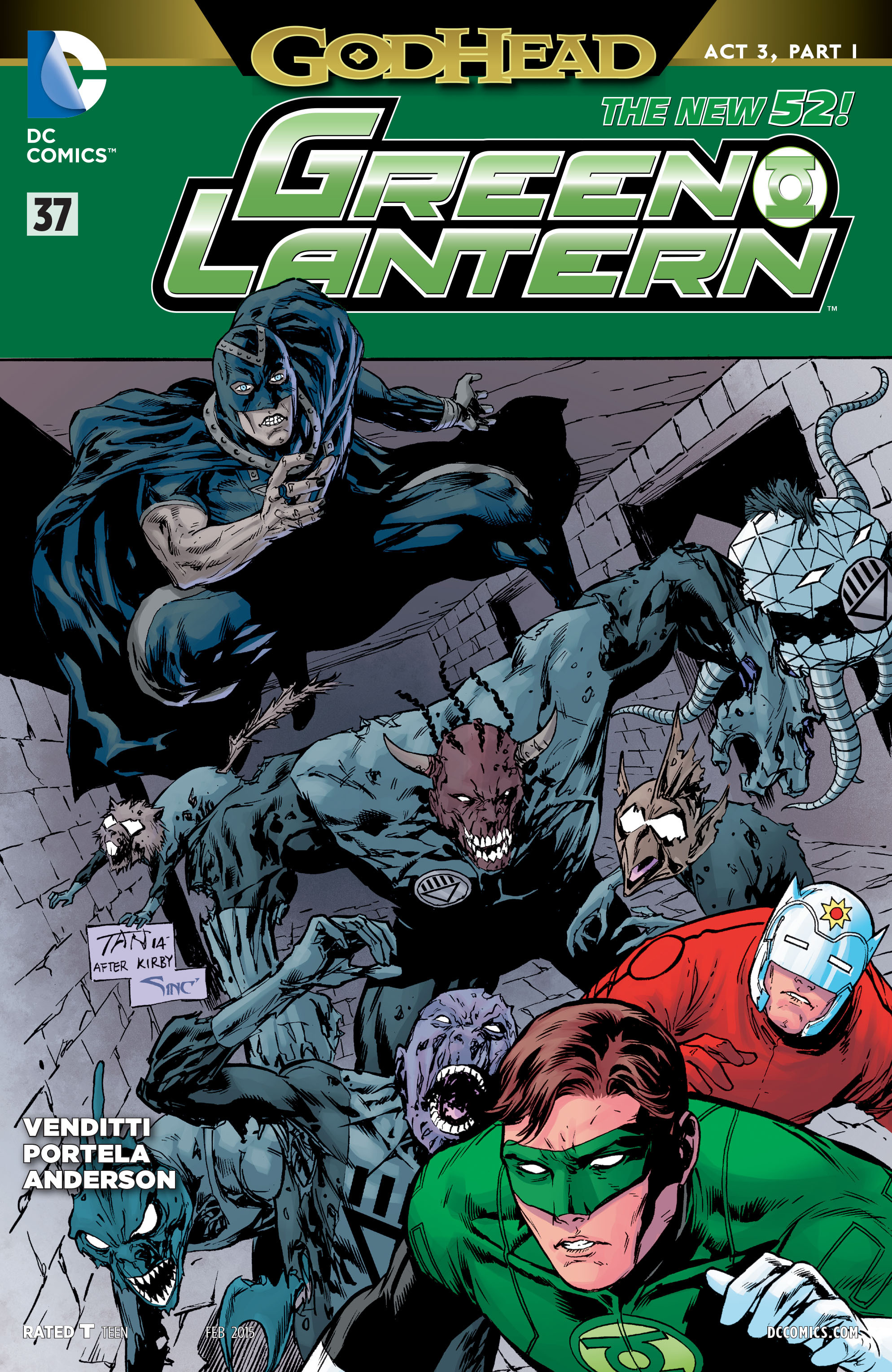 Green Lantern (2011) issue 37 - Page 22