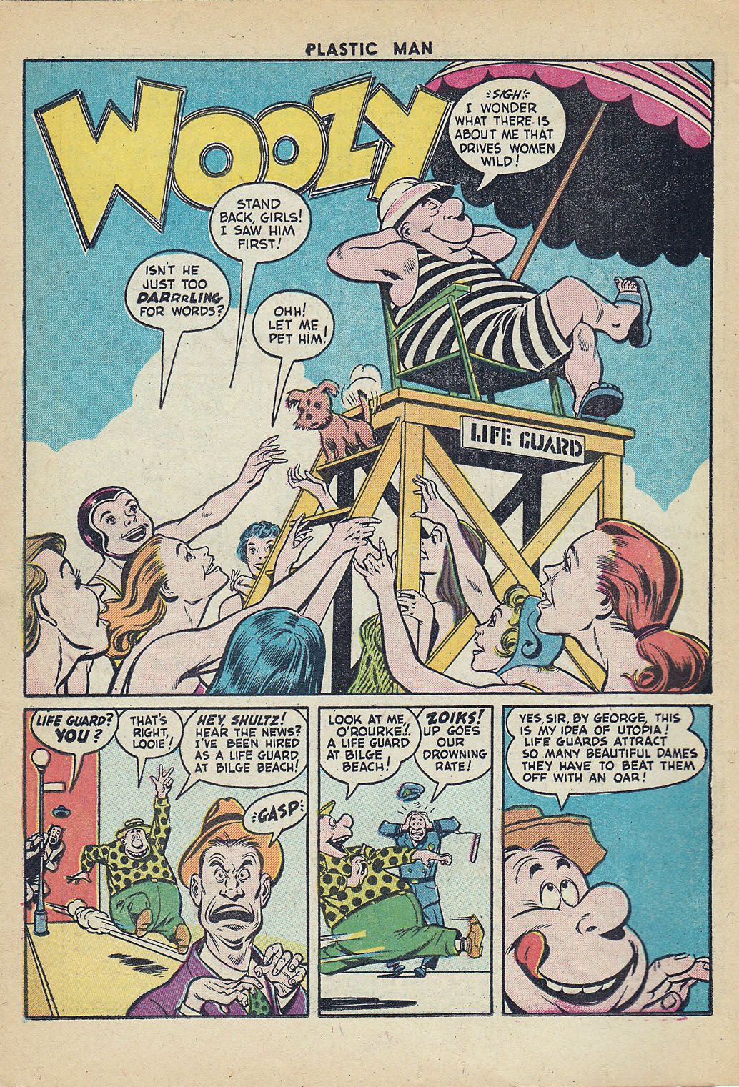 Read online Plastic Man (1943) comic -  Issue #55 - 14