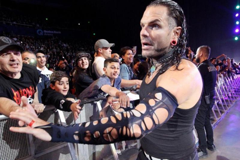 Hardy siempre ha mostrado un carisma diferente al del roster de la WWE, sie...